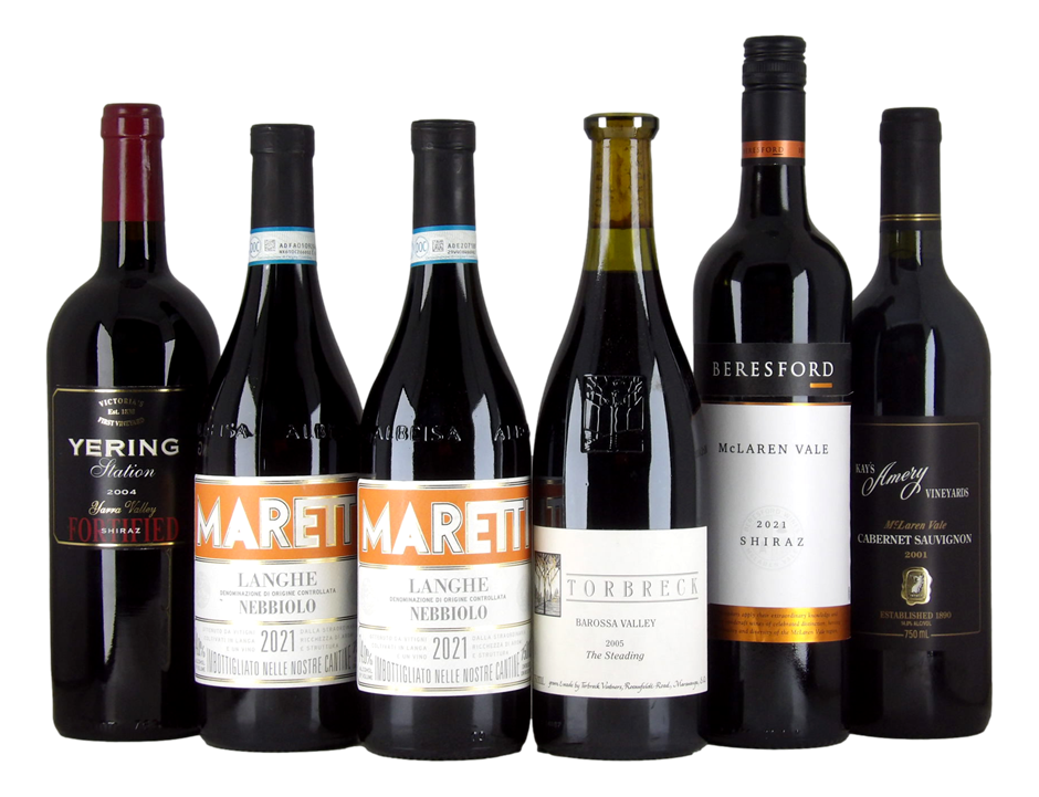 Mixed Red Wine Pack (6x 750mL) Multi Region