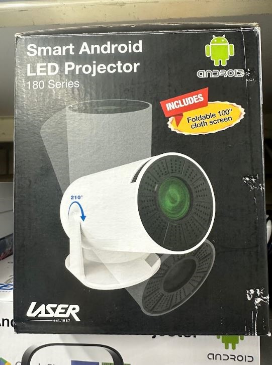 CLOSING DOWN SALE:  Smart Android LED Projector 180 Series