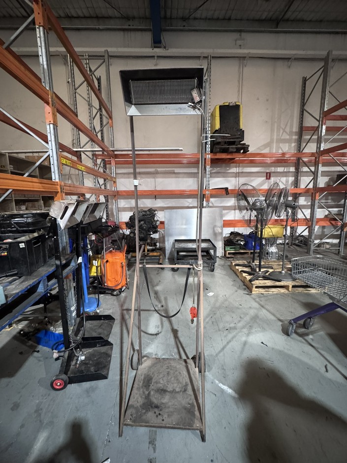 Tall Propane Gas Heater Stand/Trolley