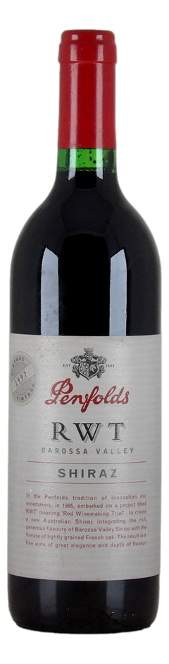 Penfolds `RWT` Shiraz 1997 (1x 750mL), Barossa, SA.