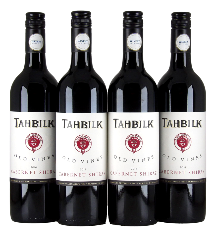 Tahbilk Old Vines Cabernet Shiraz 2014 (4x 750mL).