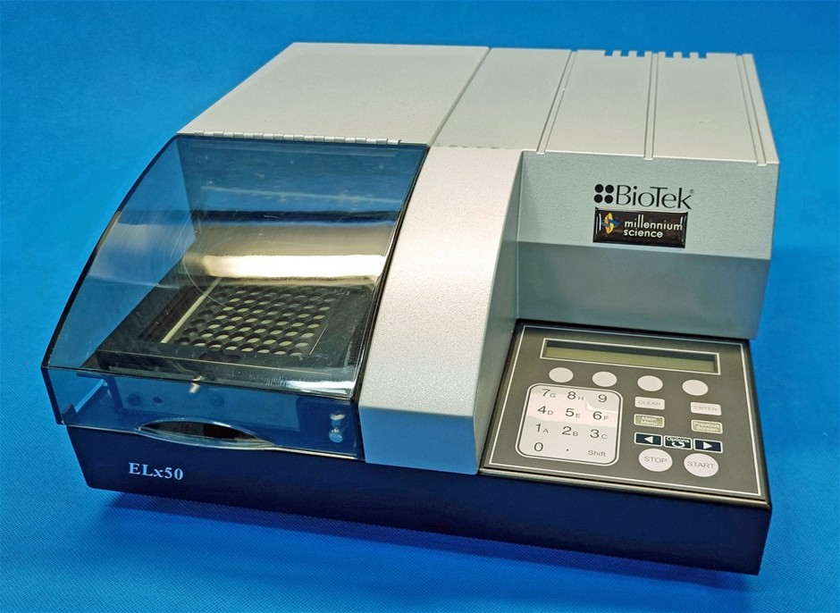 Microplate Washer Automated with 8 Channel Manifold