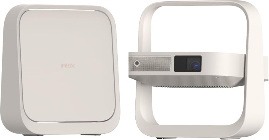 XGIMI Elfin Flip Portable Projector, 1080P Resolution Outdoor Projector, Li