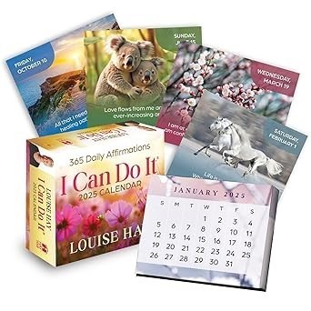 I Can Do It 2025 Calendar: 365 Daily Affirmations Calendar by Louise Hay (A