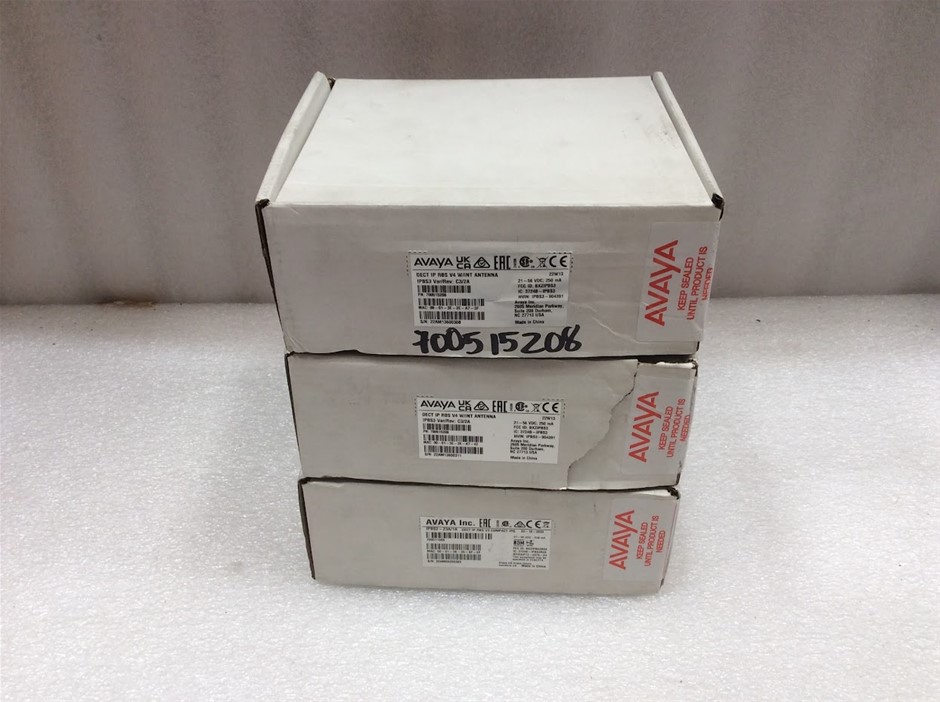 Avaya IPBS3 DECT IP Base & Avaya IPBS2-Z3A/1A DECT IP Station New(Lot of 3)