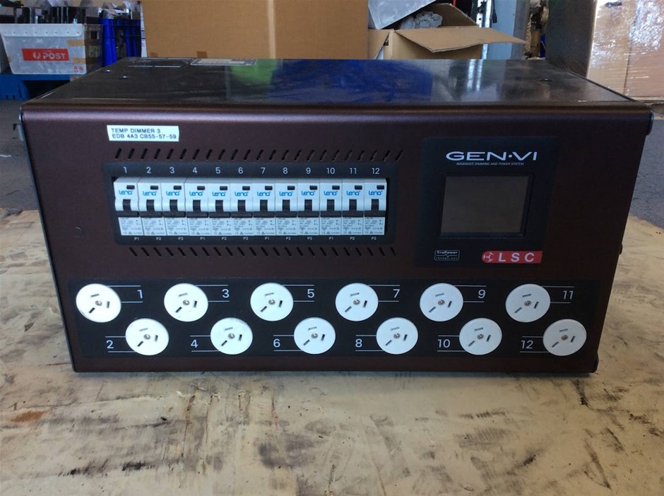 LSC GEN-VI Lighting Dimmer Rack