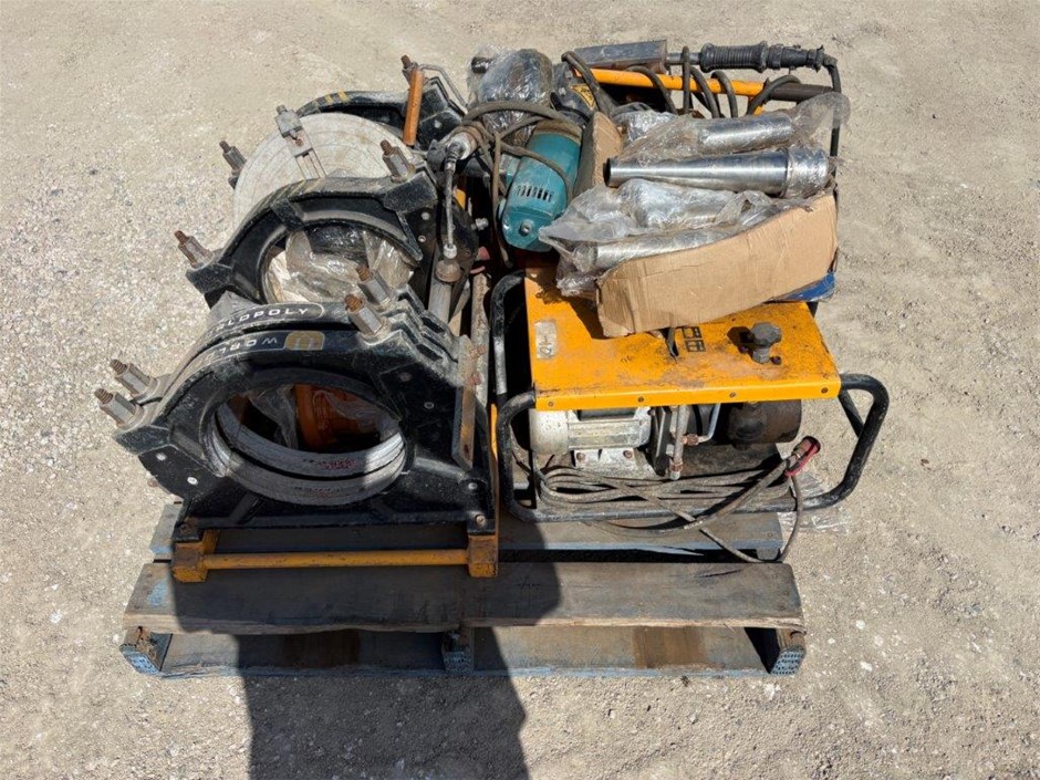 <strong>Worldpoly Hydraulic Poly Pipe Butt Fusion Welder Package</strong>