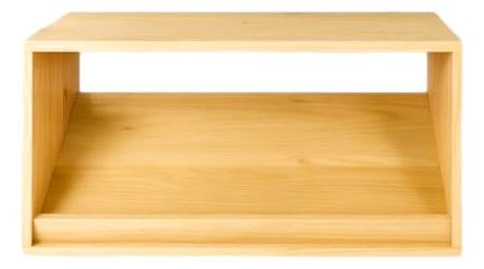 6 Bottle Display in Pine Natural Finish