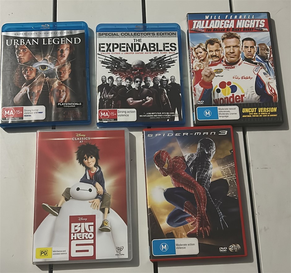 5x Video Games & Movies