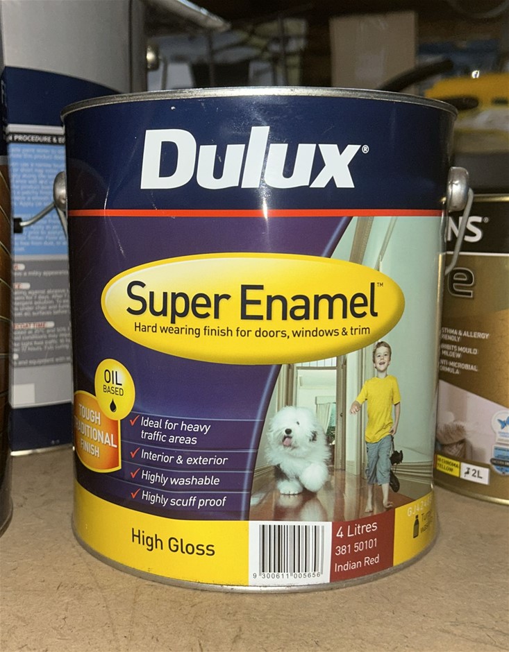 1x Dulux Super Enamel 4L