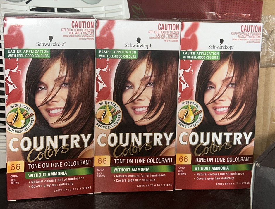 3x Country Colours Colourant