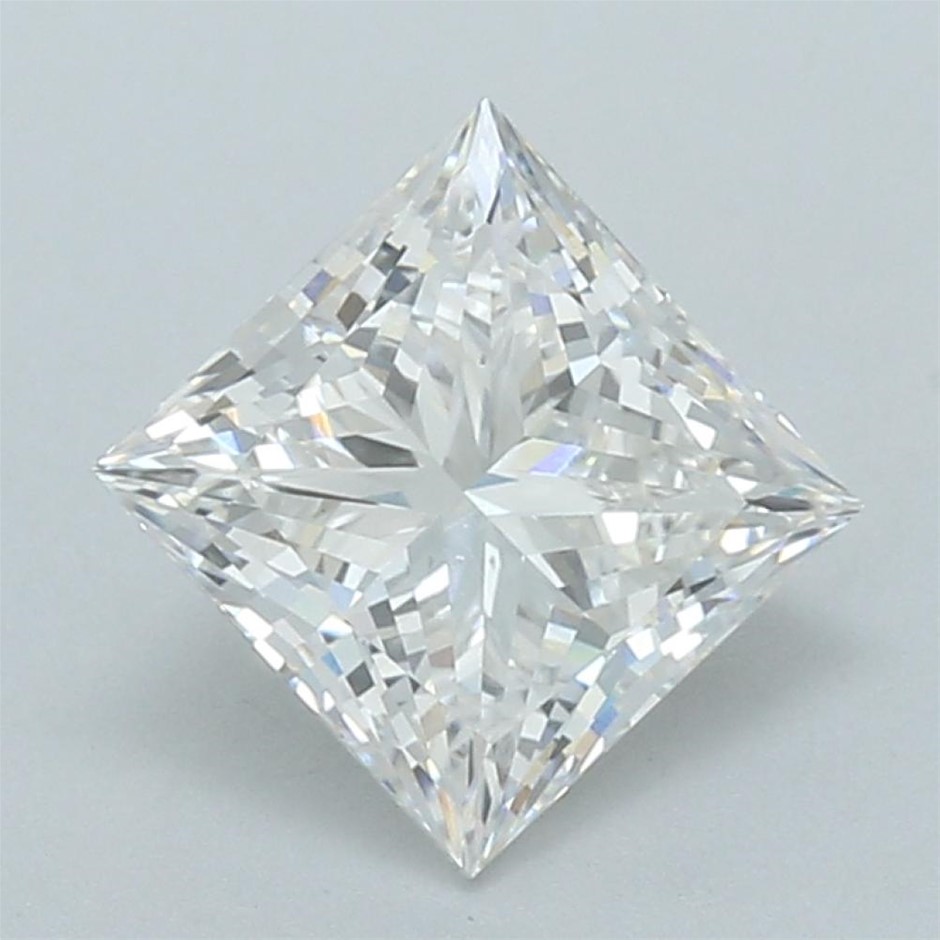 3.04 Carat Princess cut Diamond G/VS1