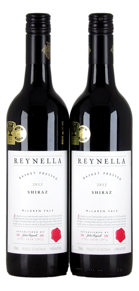 Reynella Basket Pressed Shiraz 2012 (2x 750mL), McLaren Vale