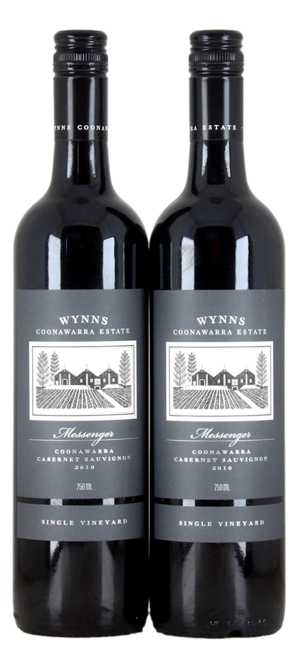 Wynn's Messenger Cabernet Sauvignon 2010 (2x 750mL), Coonawarra