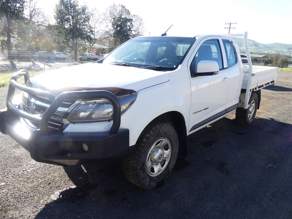 2018 Holden Colorado RG 4WD Manual - 6 Speed Extra Cab