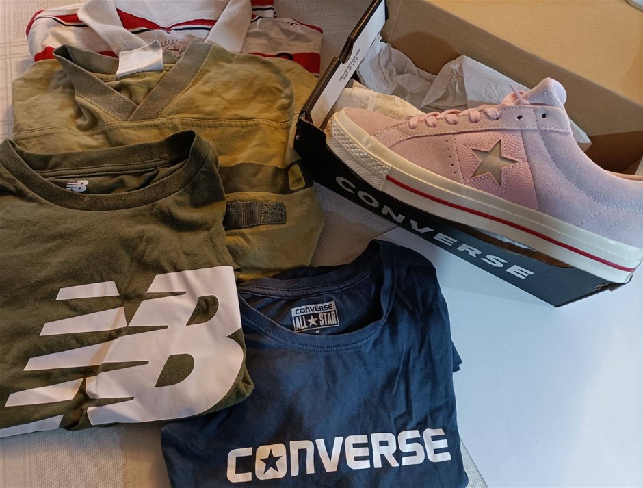 Converse Shoes 9 New and Quality T sports Shirts Used. Others