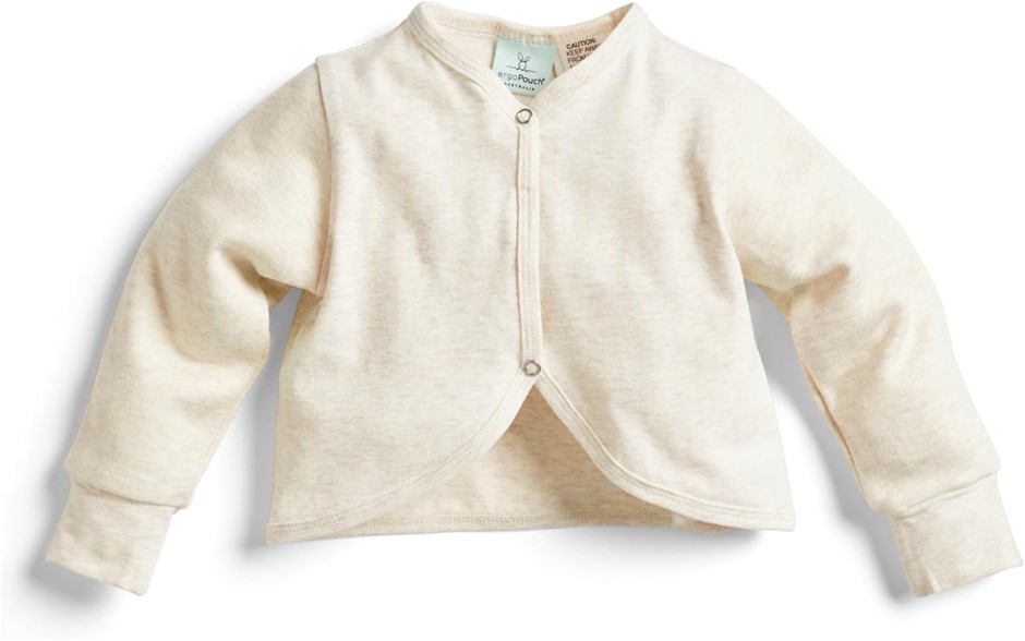 ERGOPOUCH 1.0 Tog Arm Warmer's, Size 3-12M (000-1), Oatmeal Marle. RRP: $32