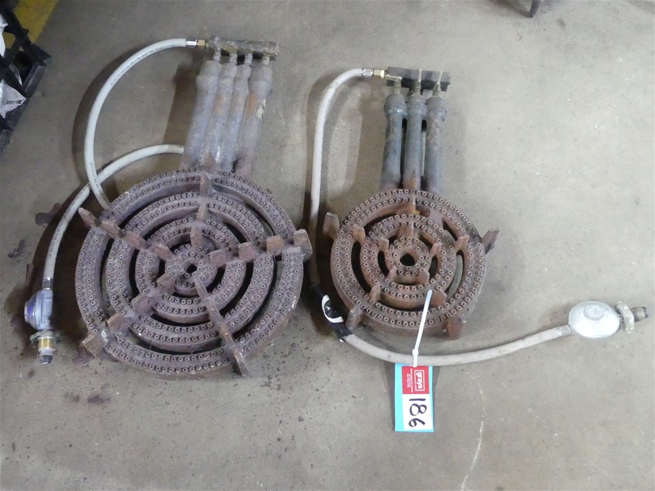 Wok Burners (Outdoor) Gas QTY2