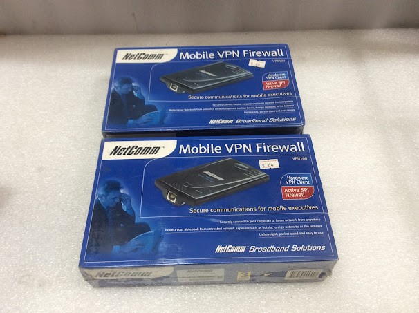 NetComm VPN100 Mobile VPN Firewall - New (Lot of 2)