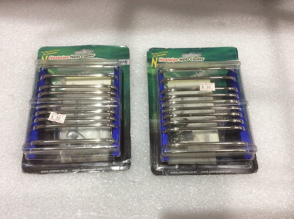 Zalman ZM-2HC2 Heatpipe HDD Cooler - New (Lot of 2)