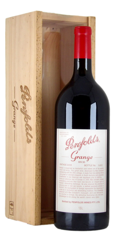Penfolds Bin 95 Grange 2006 (1 x 1.5L), SA.