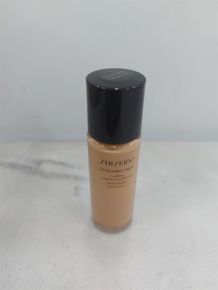 Shiseido Lasting Liquid Foundation Neutral 4 Model SH13122T 5 Testers