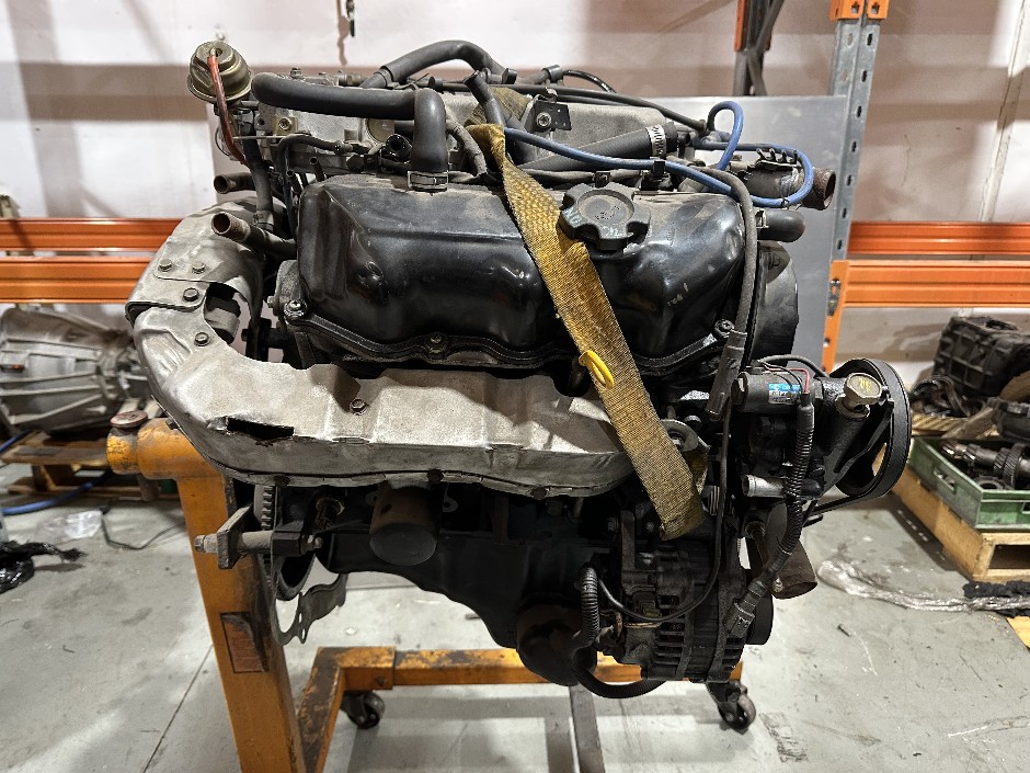 Nissan VG30 V6 Factory Turbo 3ltr Petrol Motor on Stand