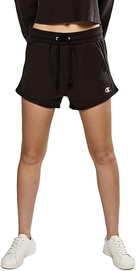 CHAMPION Women's Reverse Weave Short, Medium, Black, CW3QN. RRP: $60. Buye
