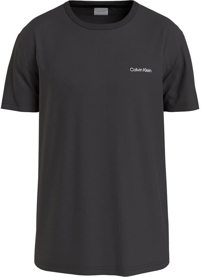 CALVIN KLEIN Men's Micro Logo Interlock Tee, Size 2XL, Black (BEH), K10K109