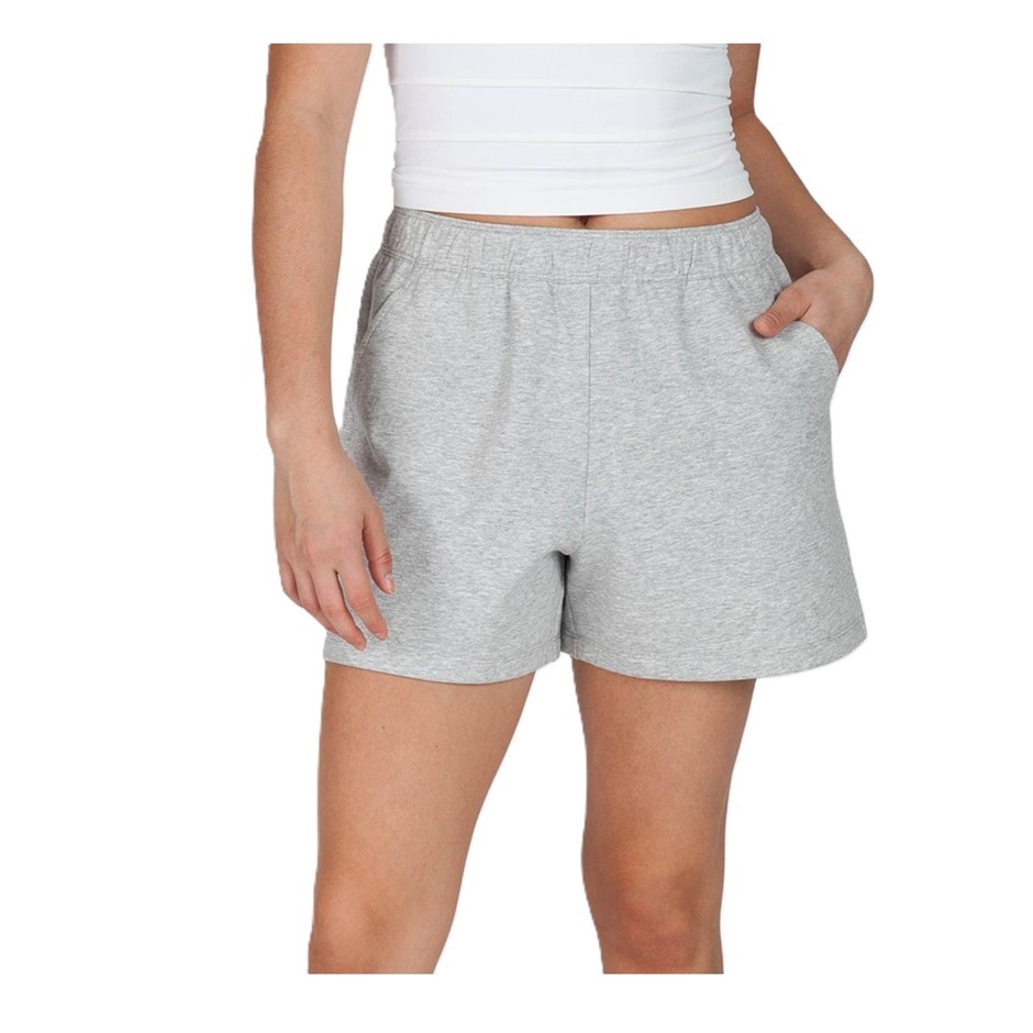 2 x LAZYPANTS Women's Soft-Touch Short, Size 2XL, Heather Grey. Buyers Not