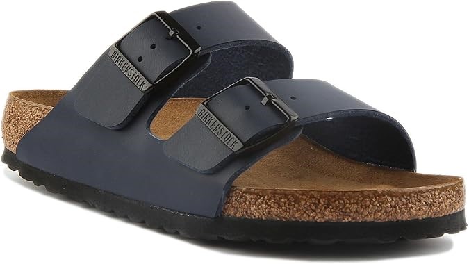 BIRKENSTOCK Unisex Arizona Birko Sandal, Size 41 EU/7.5 UK, Blue, 0051751.
