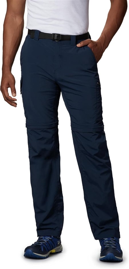 COLUMBIA Silver Ridge Convertible Pant, Size 38x30, Collegiate Navy. Buyer