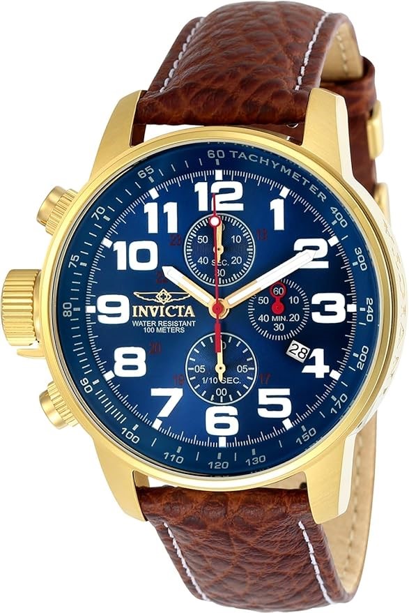 INVICTA I-Force Stainless Steel Men's Quartz Watch - 46mm. NB: Needs batter