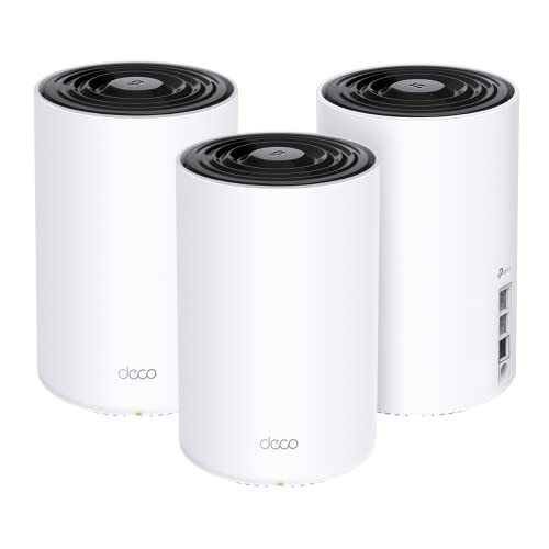 TP-LINK Deco AX6000 Dual-Band Mesh WiFi 6 System, Smart Home, 2.5Gbps Wired