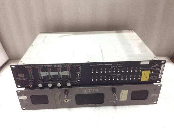 Camera Talkback Controller& Digital Audio Monitor Panel (Lot of 2)