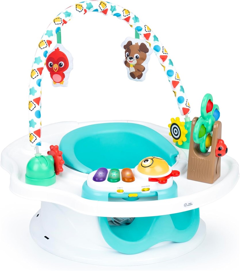 BABY EINSTEIN SuperSeat Touch of Tunes 3-in-1 Activity Seat, with Music & L