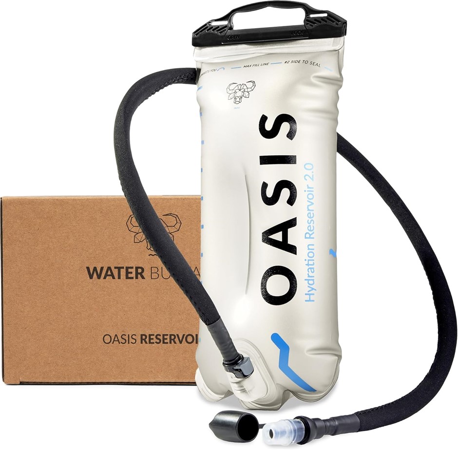 Water Buffalo Oasis Hydration Bladder – 2L and 3L Water Bladder for Hiking