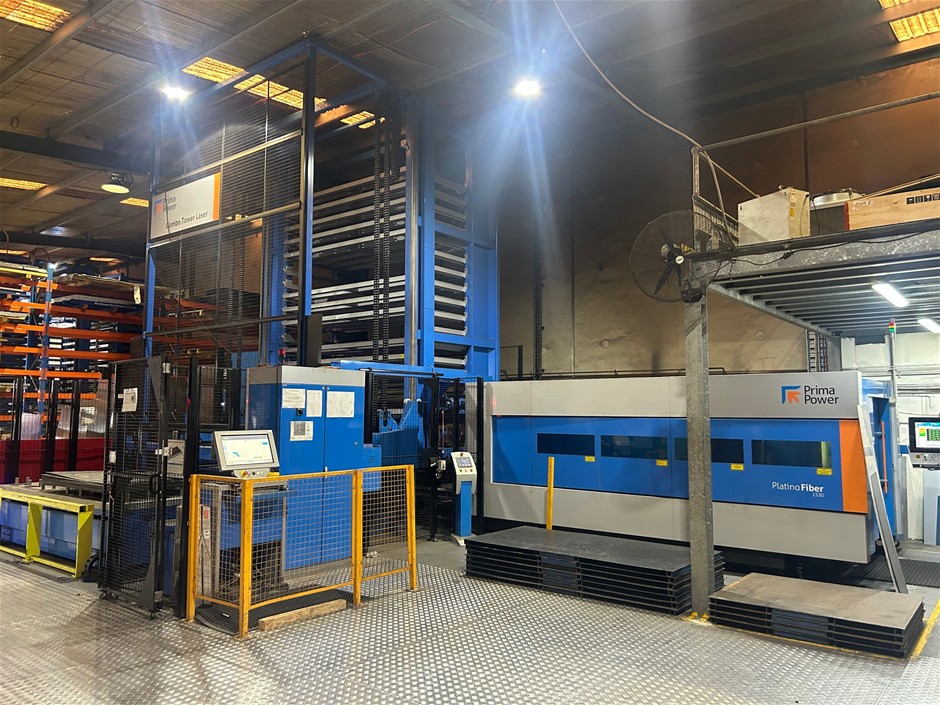 2018 Prima Power Platino Fiber 1530 Fibre Laser Cutting Machine