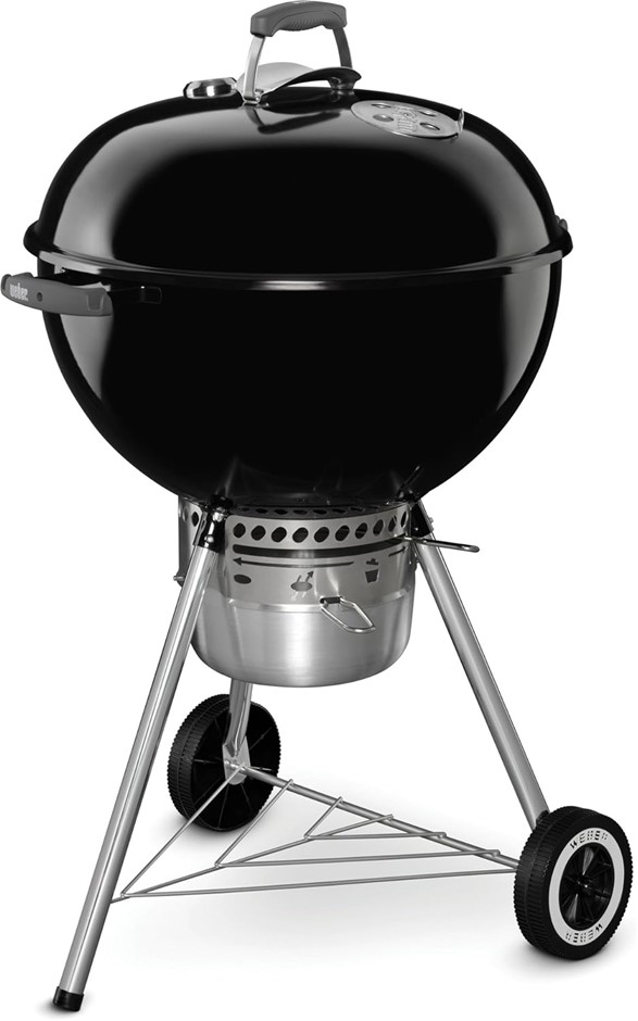 WEBER Original Kettle Premium Charcoal Grill, 22-Inch, Black