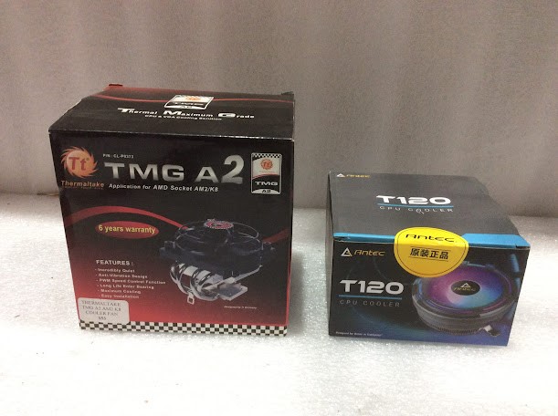 Thermaltake CL-P0373 TMG A2&Antec T120 CPU Cooler - New (Lot of 2)
