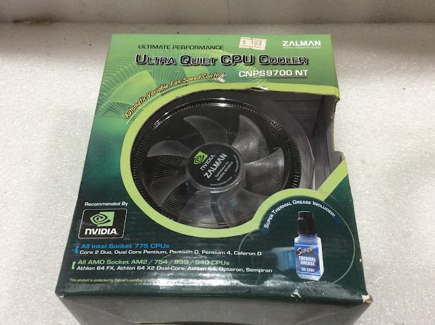 Zalman CNPS9700 NT Ultra Quiet CPU Cooler - New