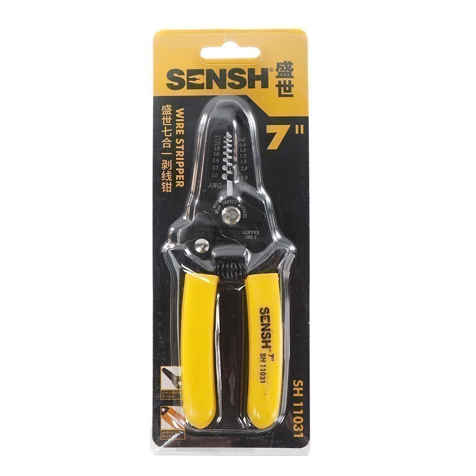 0027-5062700 · 2 x SENSH 175mm Wire Stripper Pliers 0.6 to 2.6mmCapacity.