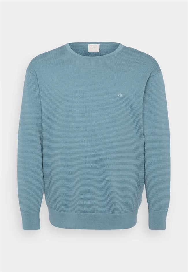 Calvin Klein Men's Sportswear, Cotton Silk Blend Cn Sweater, Size 2XL, Gobl