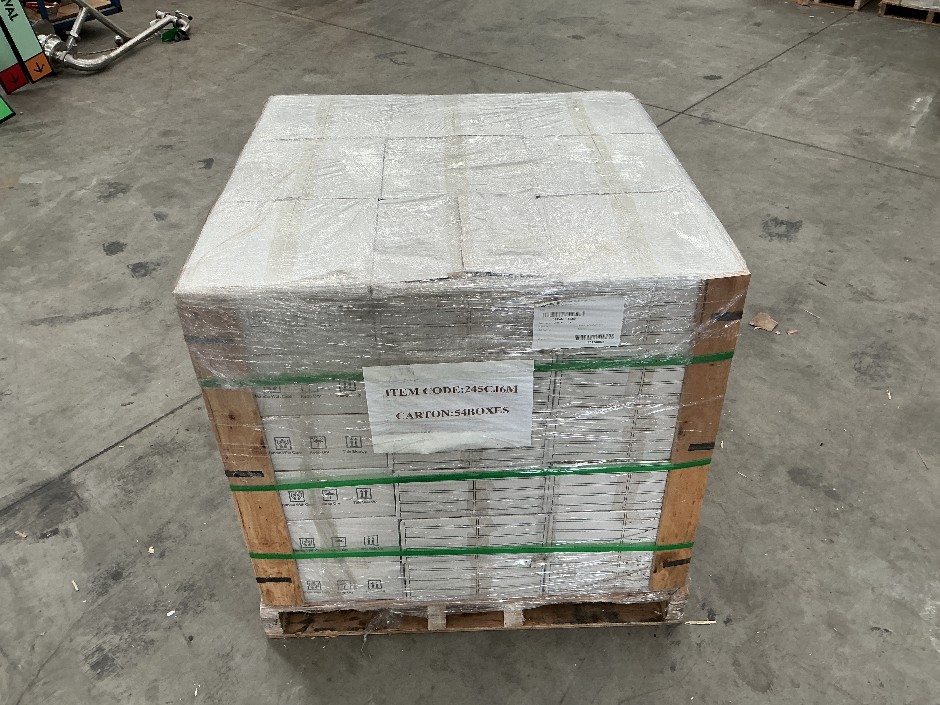 1 x Pallet Green Stripe tiles