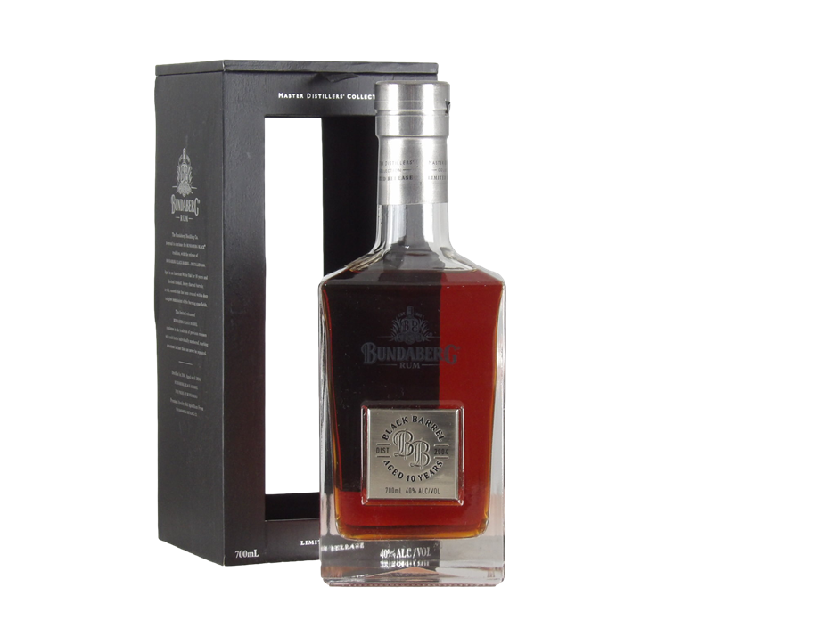 Bundaberg Master Distillers` Collection 10 Y/O Black Barrel Rum (1x 700mL)