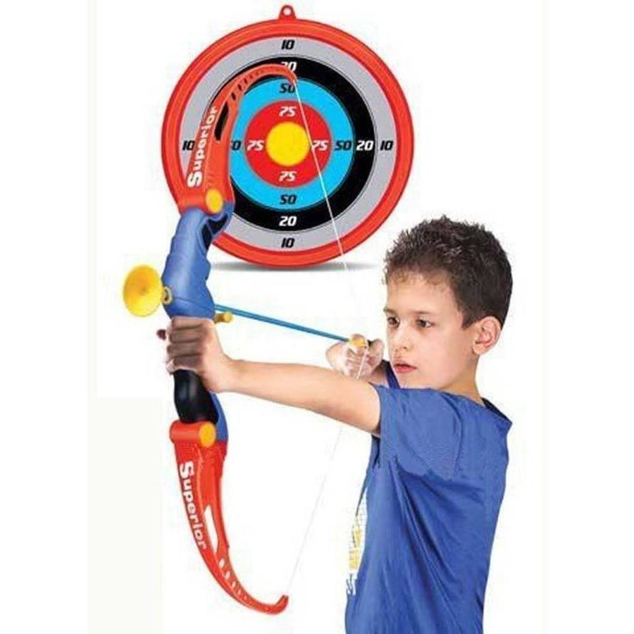 Toy Archery Set Includes Bow and Arrow Set with Score Target NB: Missing an