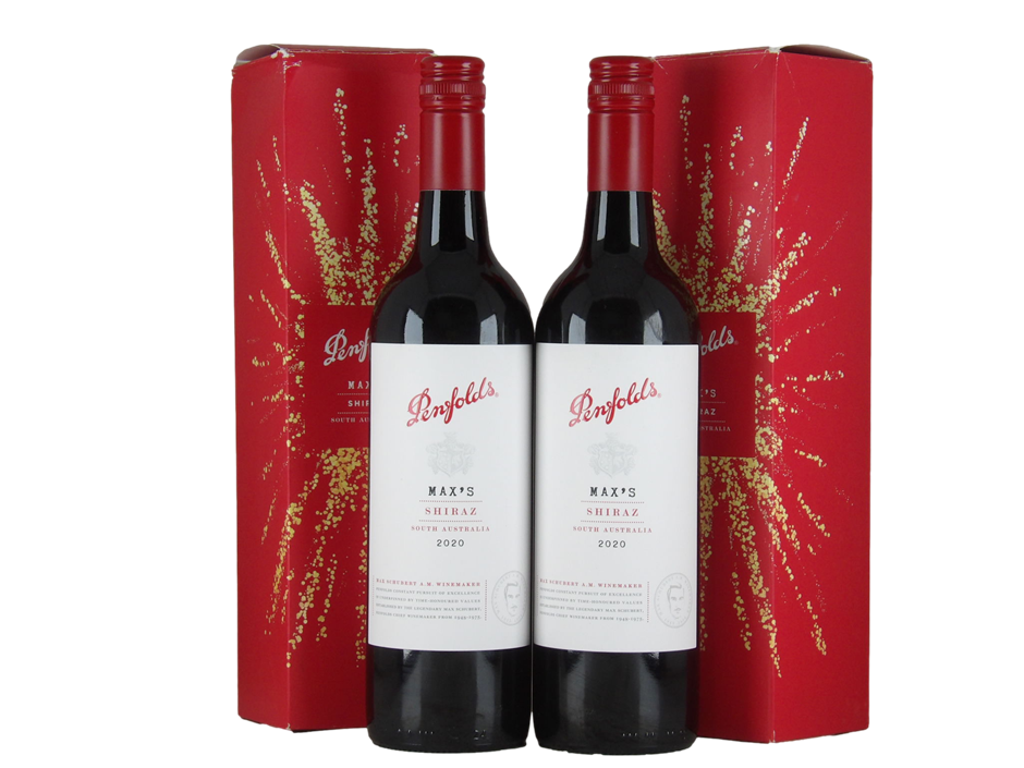 Penfolds Max's Shiraz 2020 (2x 750mL) SA