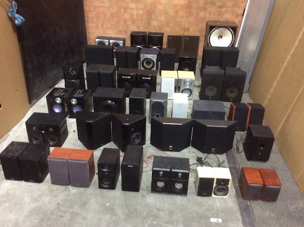 JBL/Logitech/Philips Mixed Brand and Model Speaker Systems