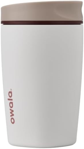 Owala SmoothSip Slider Insulated Stainless Steel Coffee Tumbler - 355ml (12