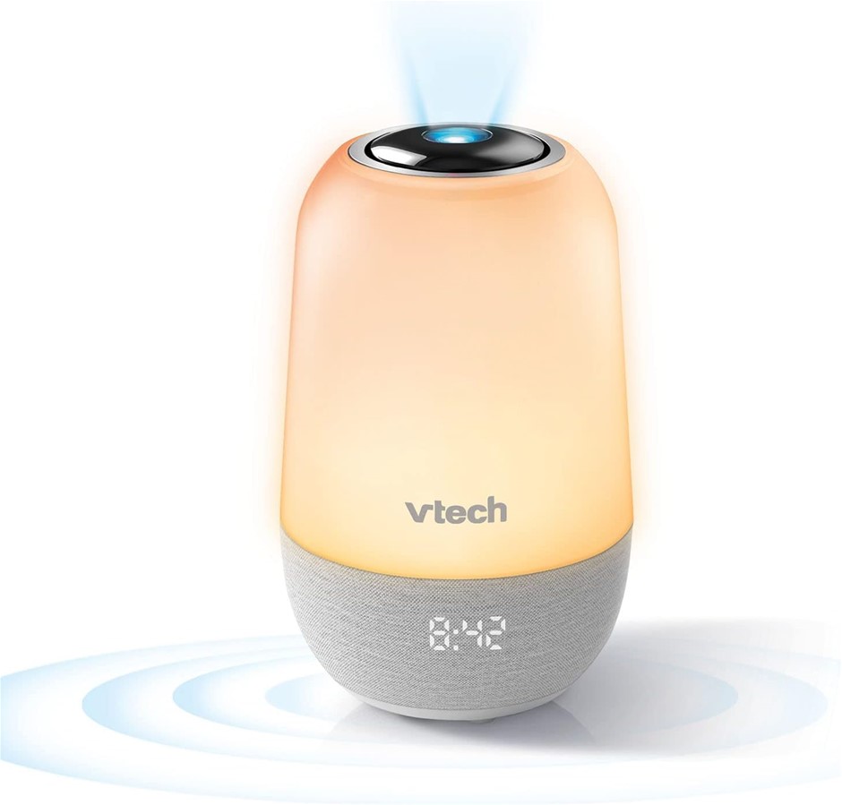 VTECH BC8313 V-Hush Pro Storytelling Soother with Sleep Trainer, Songs, Sto